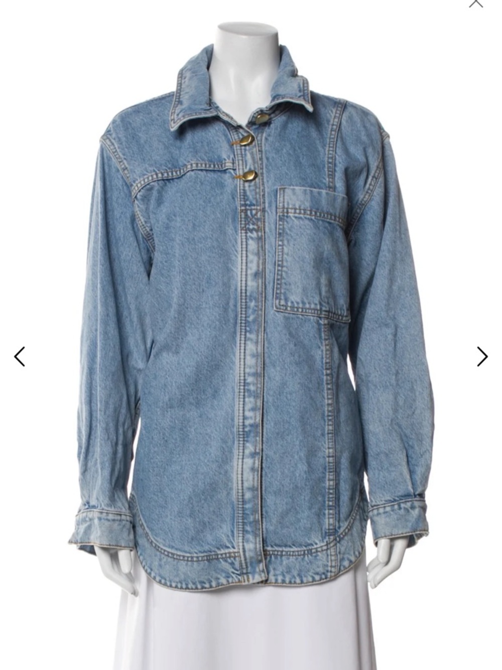 Aje x Outland Denim Shirt - SIZE AU 6 (SMALL) - NWOT